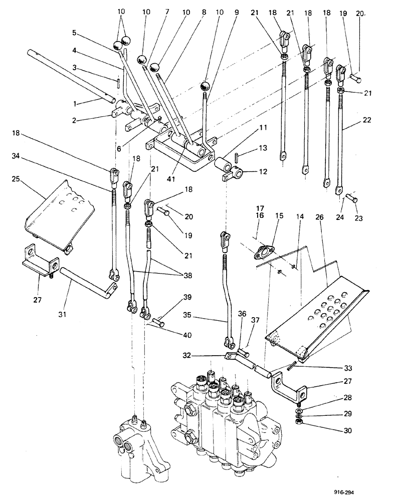 Схема запчастей Case 580F - (270) - AXIAL BACKHOE, LEVERS AND CONTROLS (84) - BOOMS, DIPPERS & BUCKETS