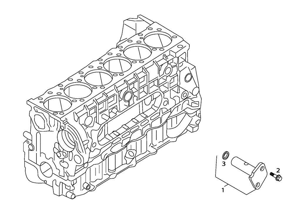 Схема запчастей Case 340 - (01A14000161[001]) - ENGINE - LUBRICATION SYSTEM (10) - ENGINE