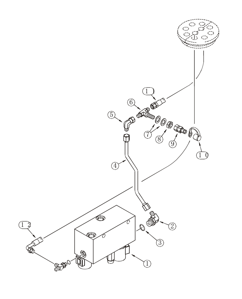 Схема запчастей Case 821C - (08-48) - HYDRAULICS LOADER CONTROL, REMOTE (08) - HYDRAULICS