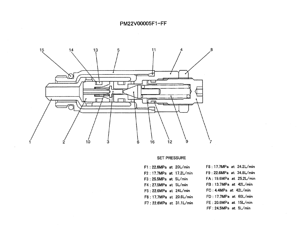 Схема запчастей Case CX36B - (07-015) - VALVE ASSY, OVERLOAD RELIEF ELECTRICAL AND HYDRAULIC COMPONENTS