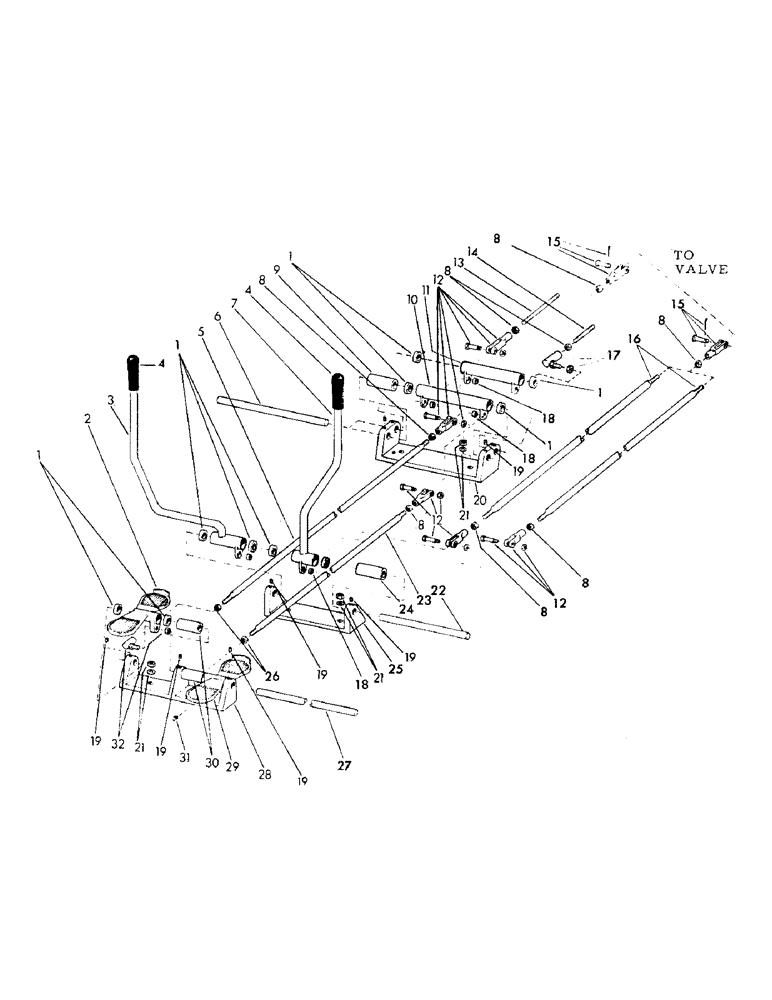 Схема запчастей Case 30EC - (D06) - FUNCTION CONTROLS (CROWD, HOIST, SWING AND TOOL) (05) - UPPERSTRUCTURE CHASSIS