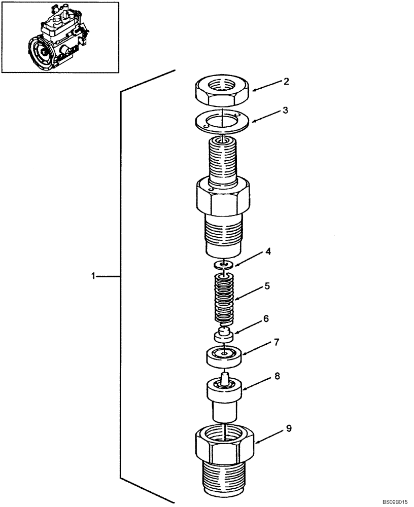 Схема запчастей Case ISM N844 - (10.218.01) - INJECTOR (10) - ENGINE