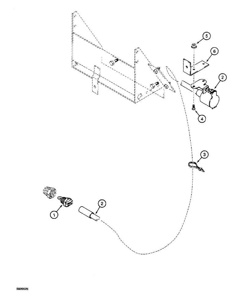 Схема запчастей Case 1825 - (4-32) - COLD START - 240 VOLT, EUROPEAN MODELS (04) - ELECTRICAL SYSTEMS