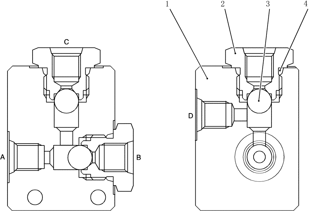 Схема запчастей Case CX31B - (HC164-01) - VALVE ASSY, SHUTTLE (00) - GENERAL & PICTORIAL INDEX