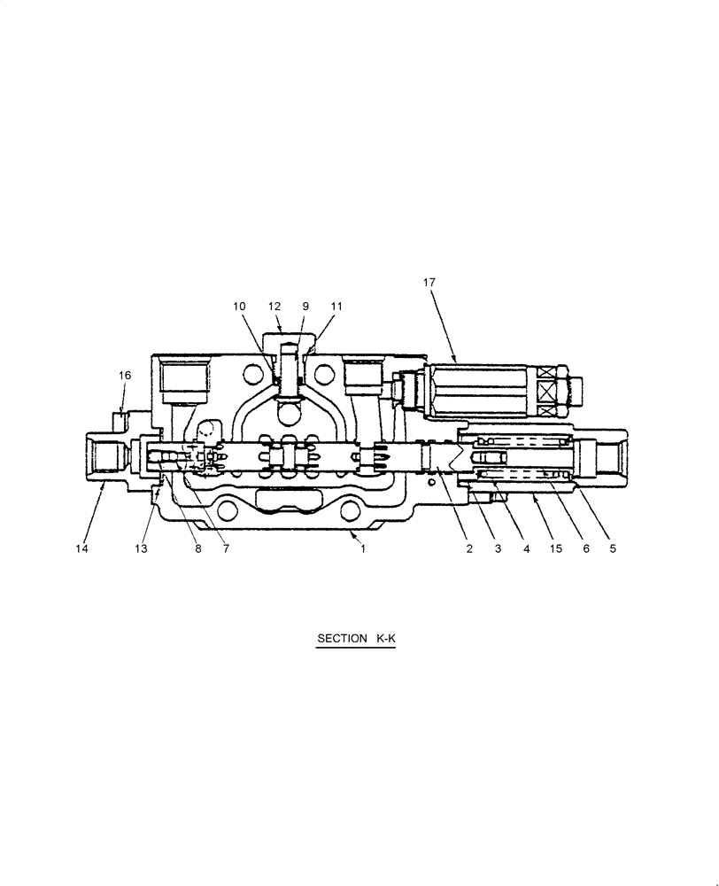 Схема запчастей Case CX31B - (HC011-01[1]) - HYDRAULIC CONTROL VALVE - COMPONENTS (BOOM) (35) - HYDRAULIC SYSTEMS