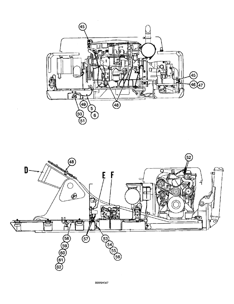 Схема запчастей Case 9060B - (4-14) - ELECTRICAL PARTS OUTSIDE CAB - CONTINUED (04) - ELECTRICAL SYSTEMS