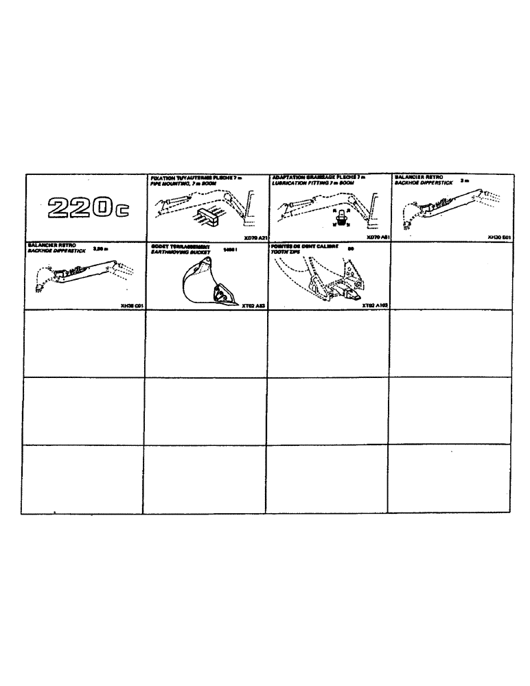 Схема запчастей Case 220 - (A-018) - PICTORIAL (00) - PICTORIAL INDEX