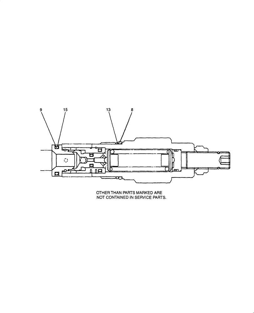 Схема запчастей Case CX20B - (HC851-01[1]) - SOLENOID VALVE (35) - HYDRAULIC SYSTEMS