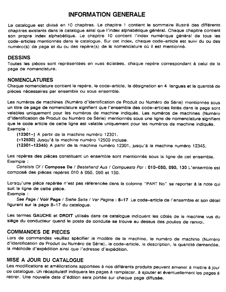 Схема запчастей Case 688 - (1-3) - 