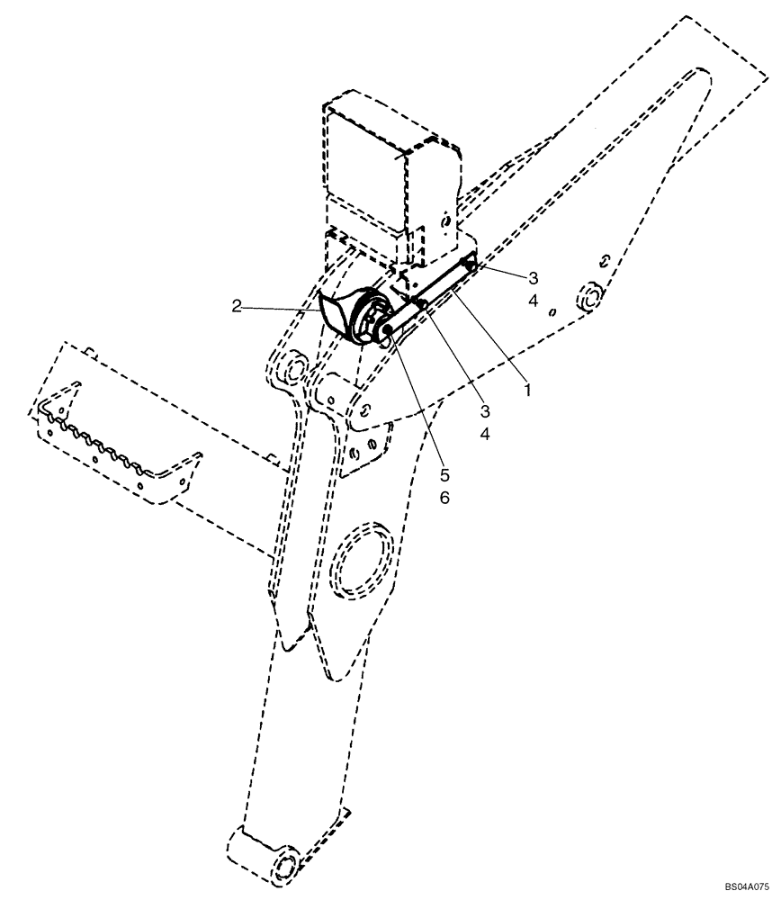 Схема запчастей Case 70XT - (04-36) - SPECIAL PARTS FOR ITALY - HORN (04) - ELECTRICAL SYSTEMS