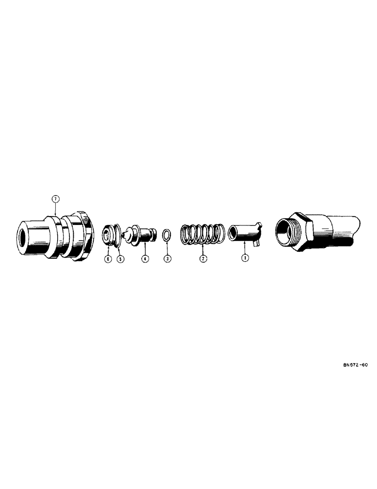 Схема запчастей Case 420 - (170[1]) - 4025AA PULL BEHIND COUPLING-MALE (05) - UPPERSTRUCTURE CHASSIS