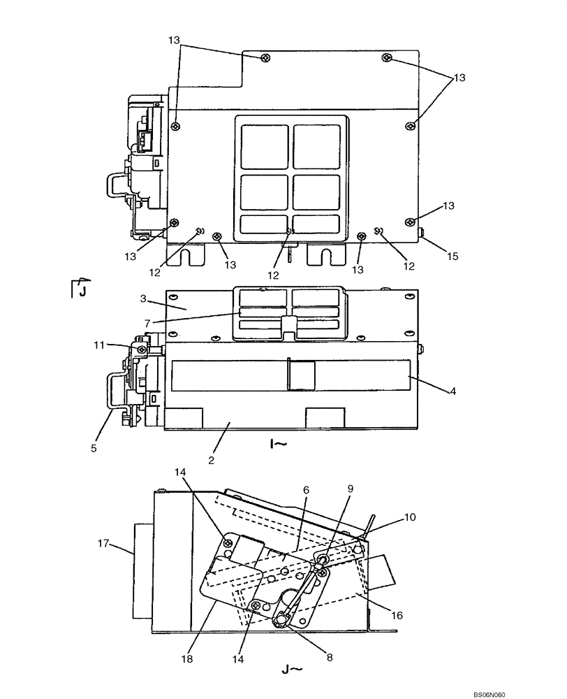 Схема запчастей Case CX225SR - (09-20A) - HEATER - DUCT ASSEMBLY (09) - CHASSIS