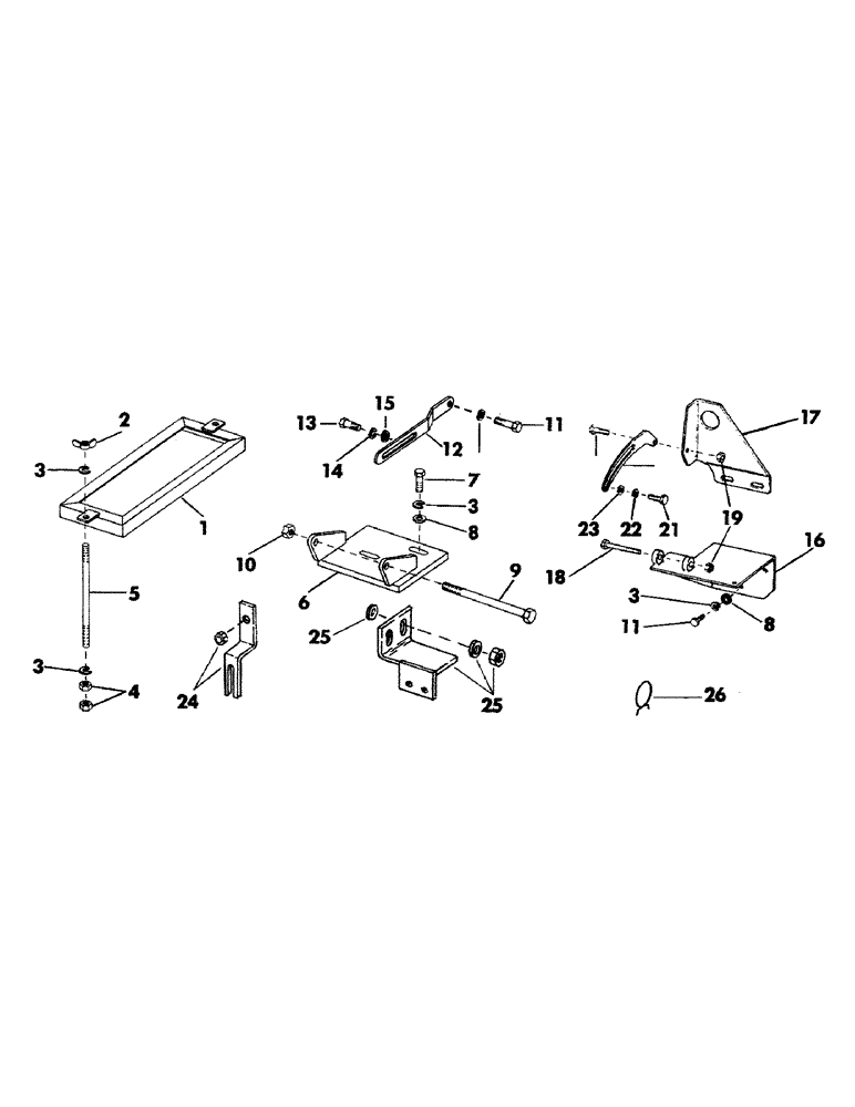 Схема запчастей Case 35EC - (155) - ELECTRICAL MOUNTING BRACKETS AND HARDWARE (06) - ELECTRICAL SYSTEMS