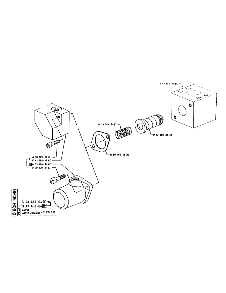 Схема запчастей Case 160CK - (196) - VALVE ASSEMBLY (07) - HYDRAULIC SYSTEM