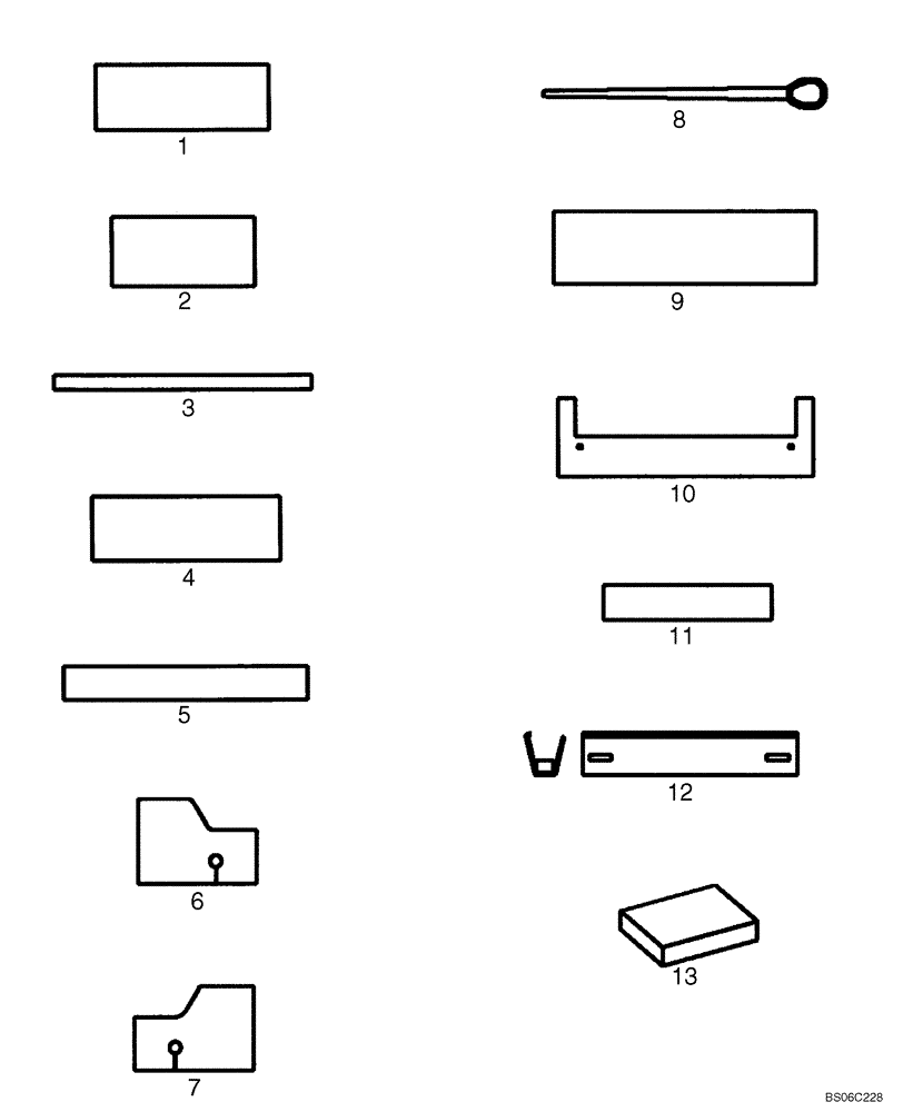 Схема запчастей Case 465 - (09-38B) - AIR CONDITIONING - CONDENSATION KIT (09) - CHASSIS