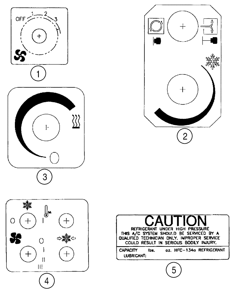 Схема запчастей Case 85XT - (09-64) - DECALS (09) - CHASSIS