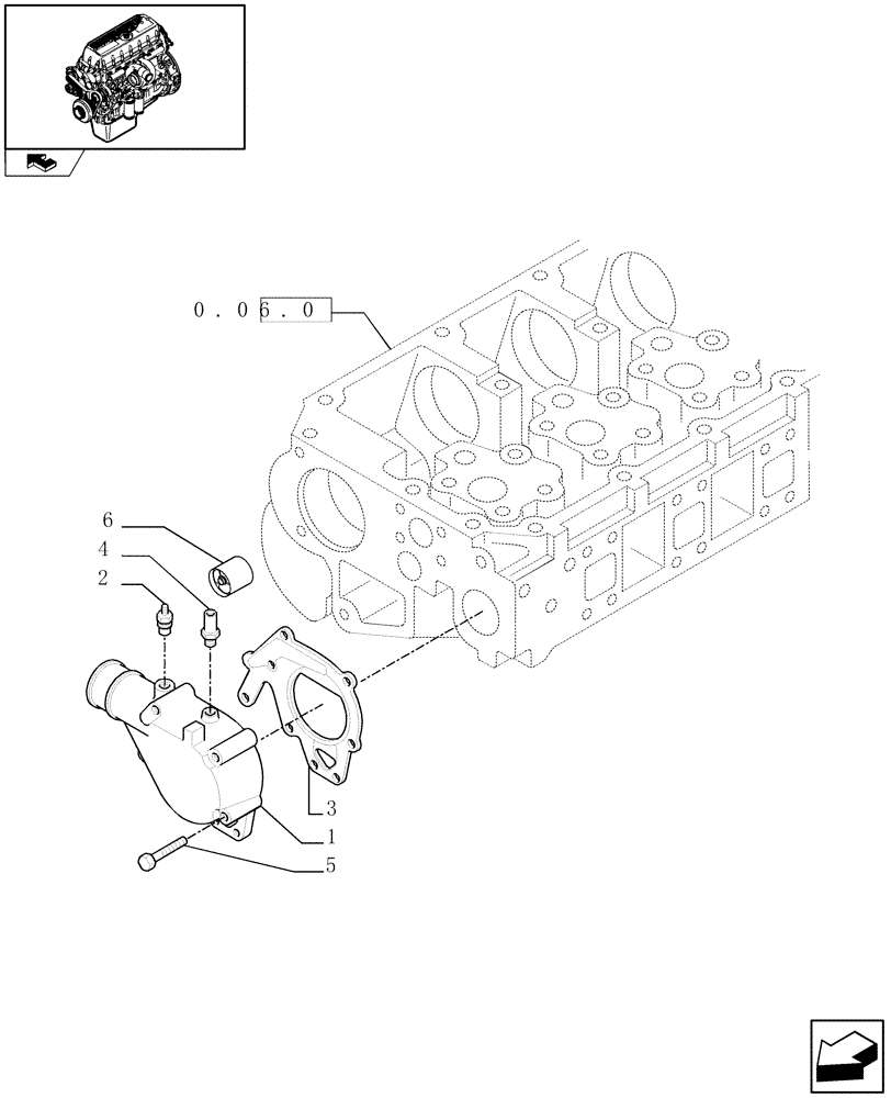 Схема запчастей Case F3AE0684N E907 - (0.32.6) - TEMPERATURE CONTROL (THERMOSTAT) - (504061191 - 504088013) 