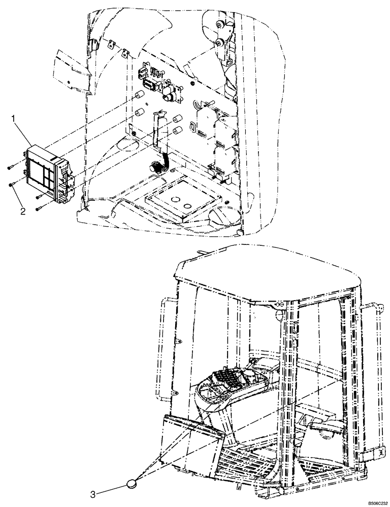 Схема запчастей Case 821E - (04-07E) - ELECTRICAL - TRANSMISSION CONTROL - OPTIONS (04) - ELECTRICAL SYSTEMS