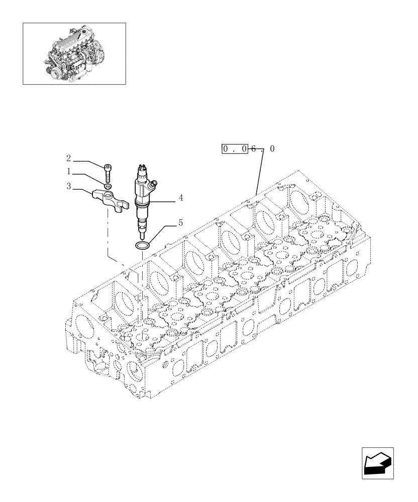 Схема запчастей Case F2CE9684D E001 - (0.14.8[01]) - INJECTOR & RELATED PARTS (504137249) 