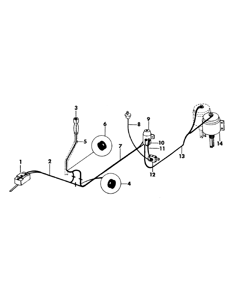 Схема запчастей Case 35EC - (164) - FAST HOIST ELECTRICAL (05) - UPPERSTRUCTURE CHASSIS