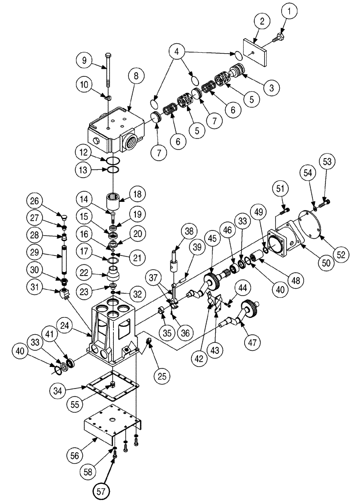 Схема запчастей Case 6010 - (09-25) - PUMP - DRILL FLUID, ONBOARD (89) - TOOLS