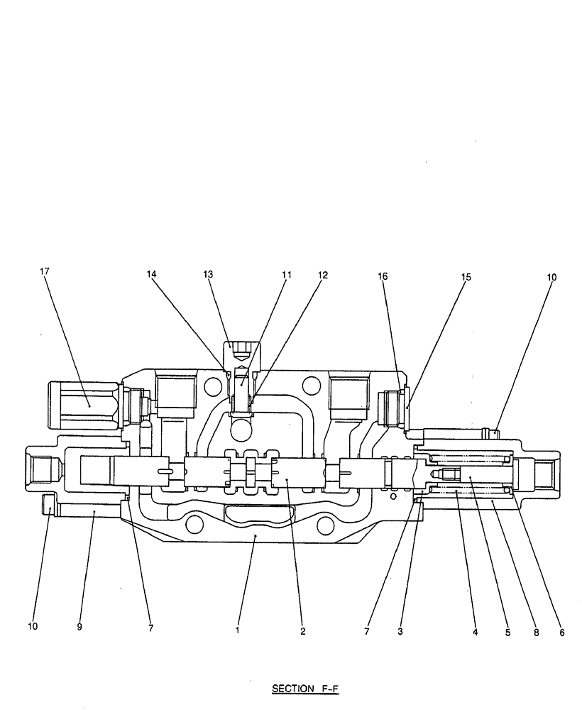 Схема запчастей Case CX50B - (08-008) - VALVE ASSEMBLY, CONTROL (BOOM SWING) ELECTRICAL AND HYDRAULIC COMPONENTS