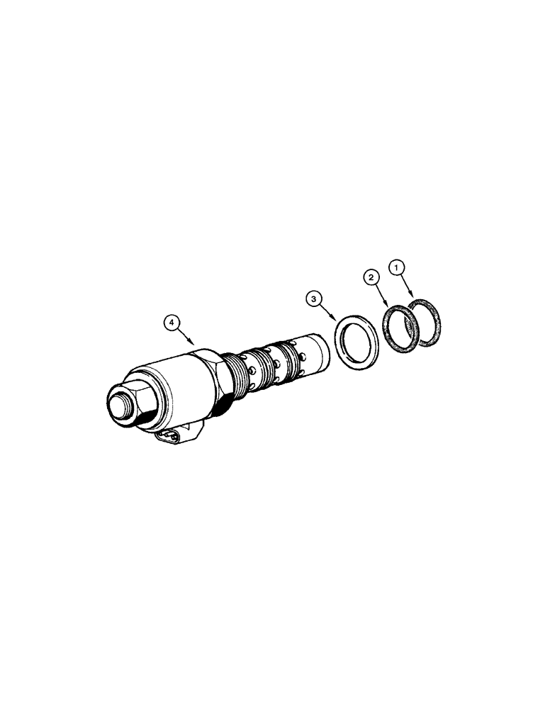 Схема запчастей Case 845 DHP - (06-36[01]) - TRANSMISSION - SOLENOID VALVE (06) - POWER TRAIN