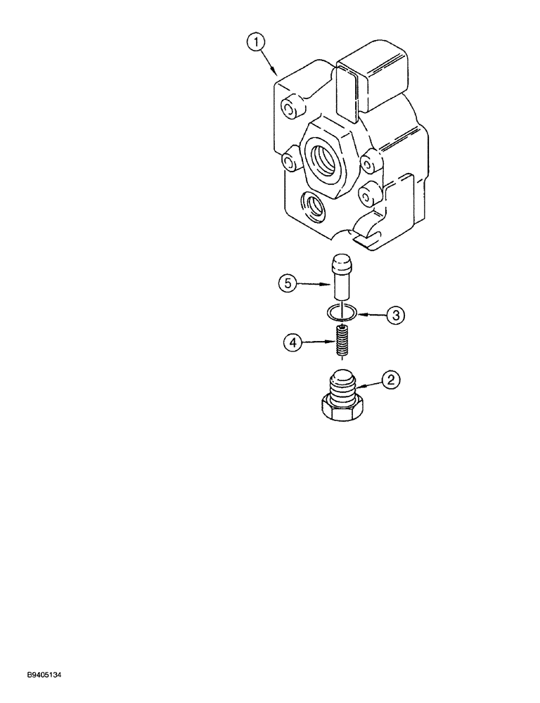 Схема запчастей Case 1150G - (8-072) - OUTLET SECTION, JJG0218023 AND JJG0218479 AND AFTER (07) - HYDRAULIC SYSTEM