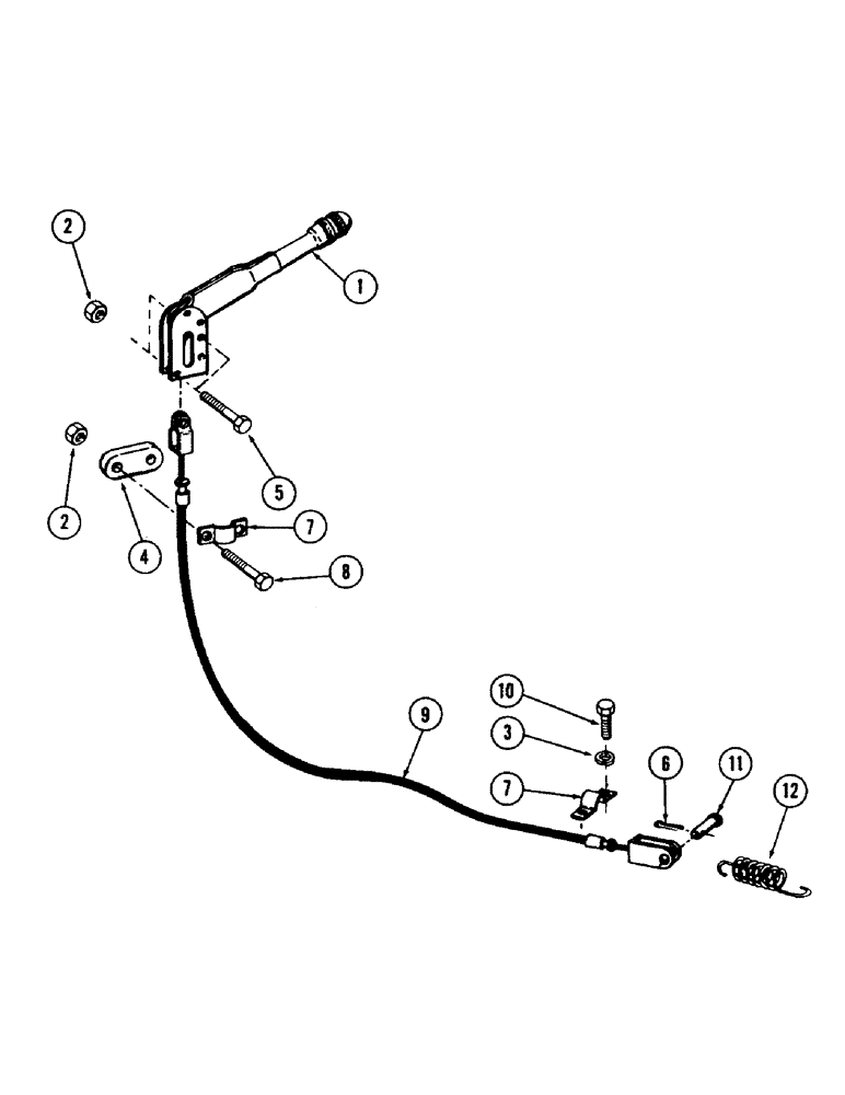 Схема запчастей Case 40 - (124) - SWING BRAKE CONTROL (33) - BRAKES & CONTROLS