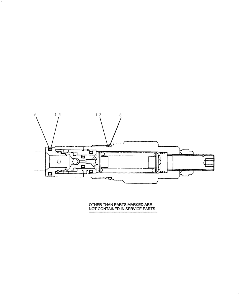 Схема запчастей Case CX31B - (HC851-01[1]) - SOLENOID VALVE (35) - HYDRAULIC SYSTEMS