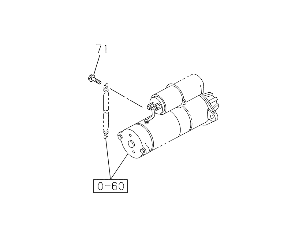 Схема запчастей Case CX300C - (04-061-01[01]) - ELECTRICAL ACCESSORIES - ENGINE (04) - ELECTRICAL SYSTEMS