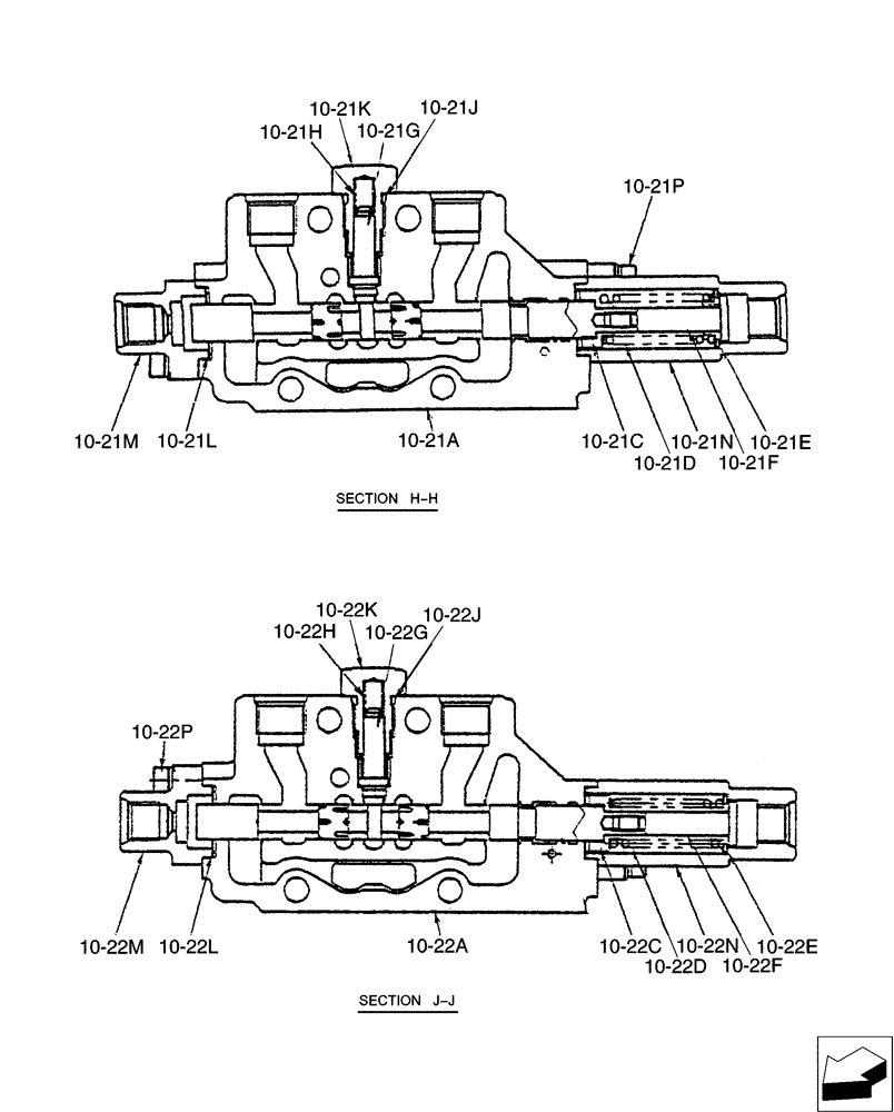 Схема запчастей Case CX31B - (01-028[08]) - VALVE INSTAL (35) - HYDRAULIC SYSTEMS