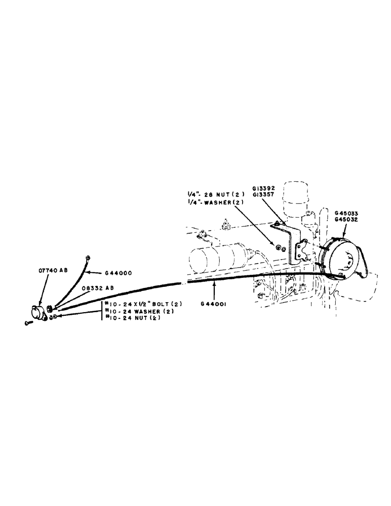 Схема запчастей Case 320 - (118) - ELETRIC HORN ATTACHMENT, EXTRA (09) - CHASSIS/ATTACHMENTS