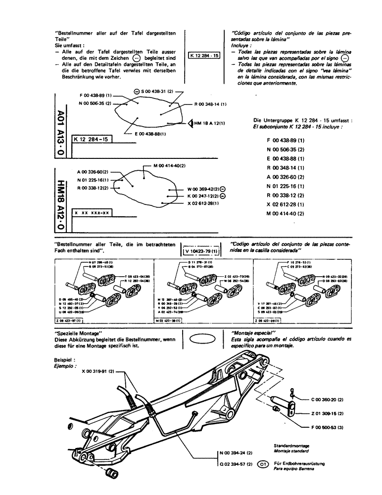 Схема запчастей Case 220 - (A-007) - CODE SIGNS AND EXPRESSIONS (00) - GENERAL