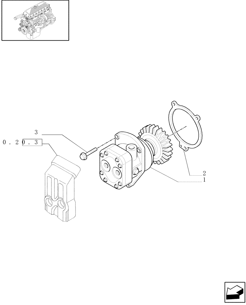 Схема запчастей Case F3AE0684G B001 - (0.20.1[01]) - FUEL PUMP & RELATED PARTS (500338693) 