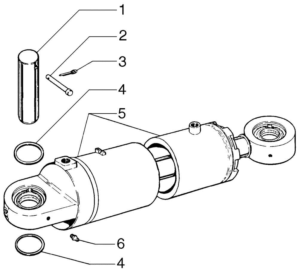 Схема запчастей Case 865B AWD - (09-11[01]) - ARTICULATION CYLINDER (09) - CHASSIS/ATTACHMENTS