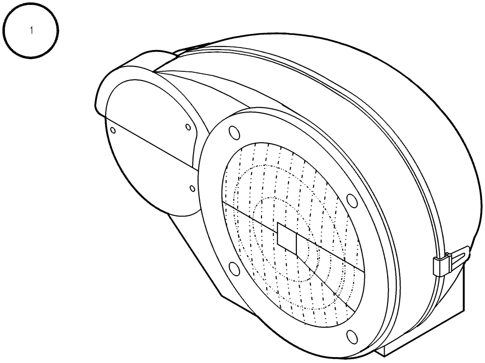 Схема запчастей Case 221D - (32.201[004]) - ILLUMINATION FRONT MOUNTING PARTS RIGHT-HAND (55) - ELECTRICAL SYSTEMS