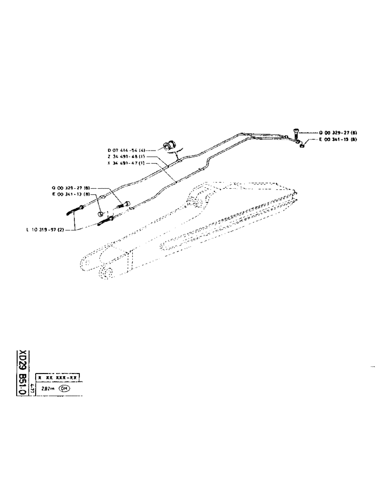 Схема запчастей Case 75P - (171) - NO DESCRIPTION PROVIDED (07) - HYDRAULIC SYSTEM