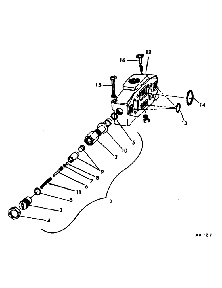 Схема запчастей Case 30YM - (038) - INLET SECTION, PART NO. 202283M1 (07) - HYDRAULIC SYSTEM