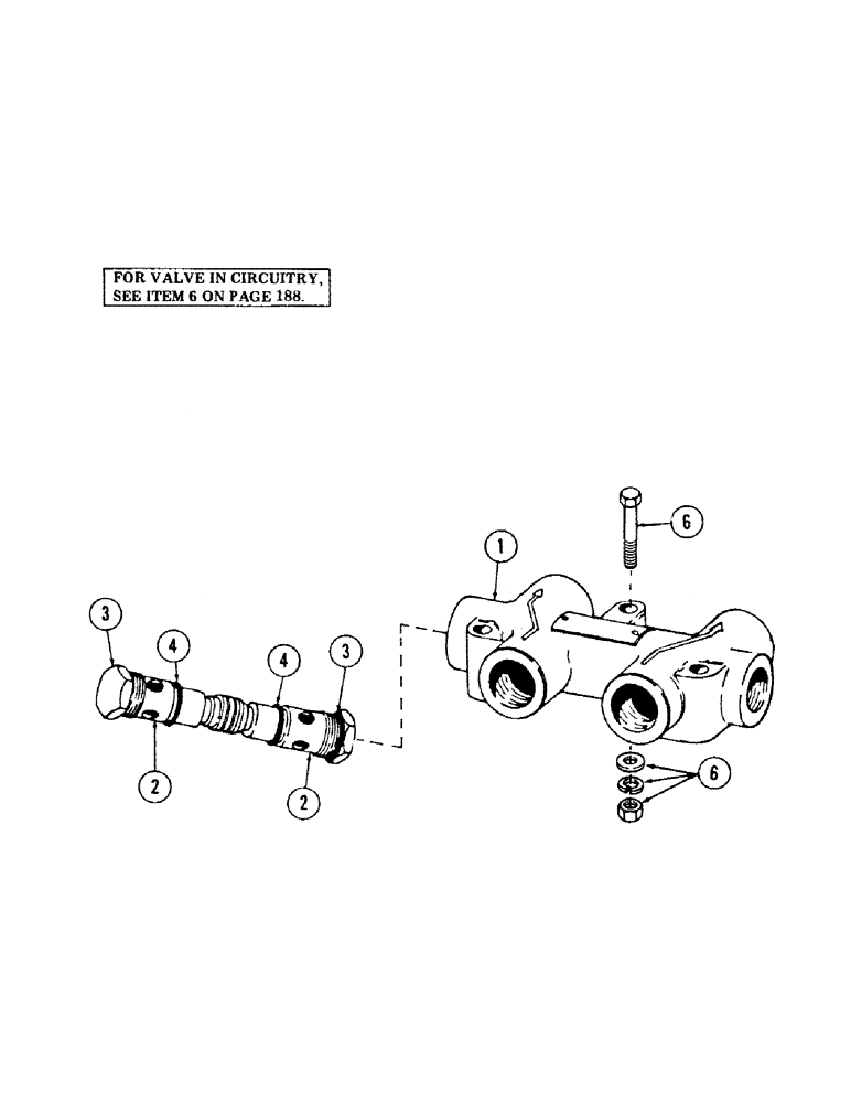 Схема запчастей Case 40 - (220) - LEVELER CHECK VALVE (35) - HYDRAULIC SYSTEMS