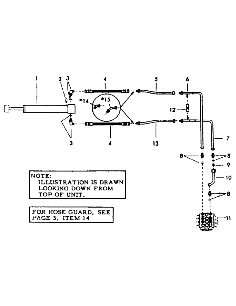 Схема запчастей Case 40EC - (G03A) - VALVE TO HOIST CYLINDER AND RETURN, (USED ON UNITS WITH (07) - HYDRAULIC SYSTEM