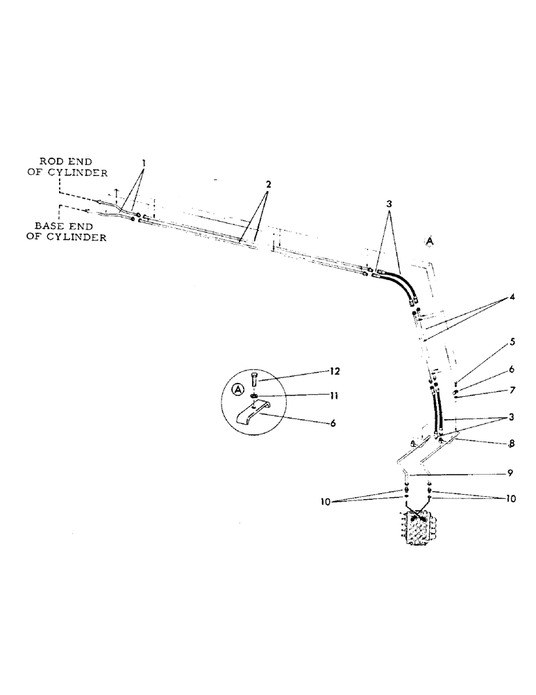 Схема запчастей Case 40EC - (G07) - VALVE TO TOOL CYLINDER AND RETURN FOR "E" BOOM, (USED ON (07) - HYDRAULIC SYSTEM