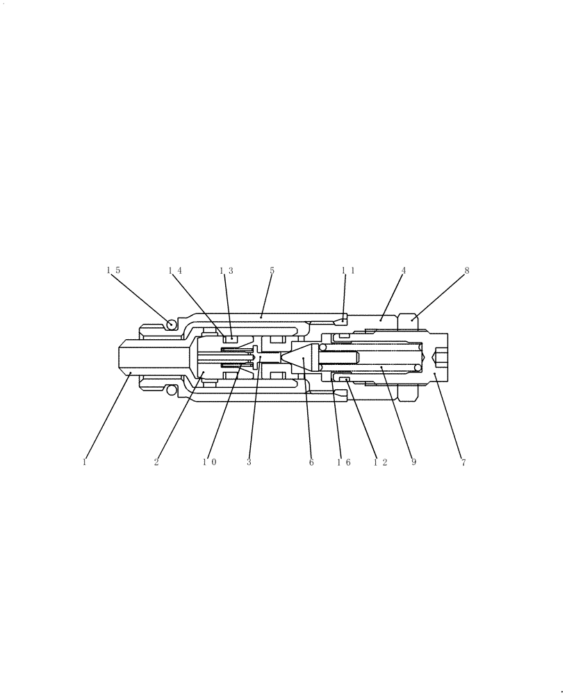 Схема запчастей Case CX36B - (HC025-01[1]) - HYDRAULIC CONTROL VALVE - COMPONENTS (35) - HYDRAULIC SYSTEMS