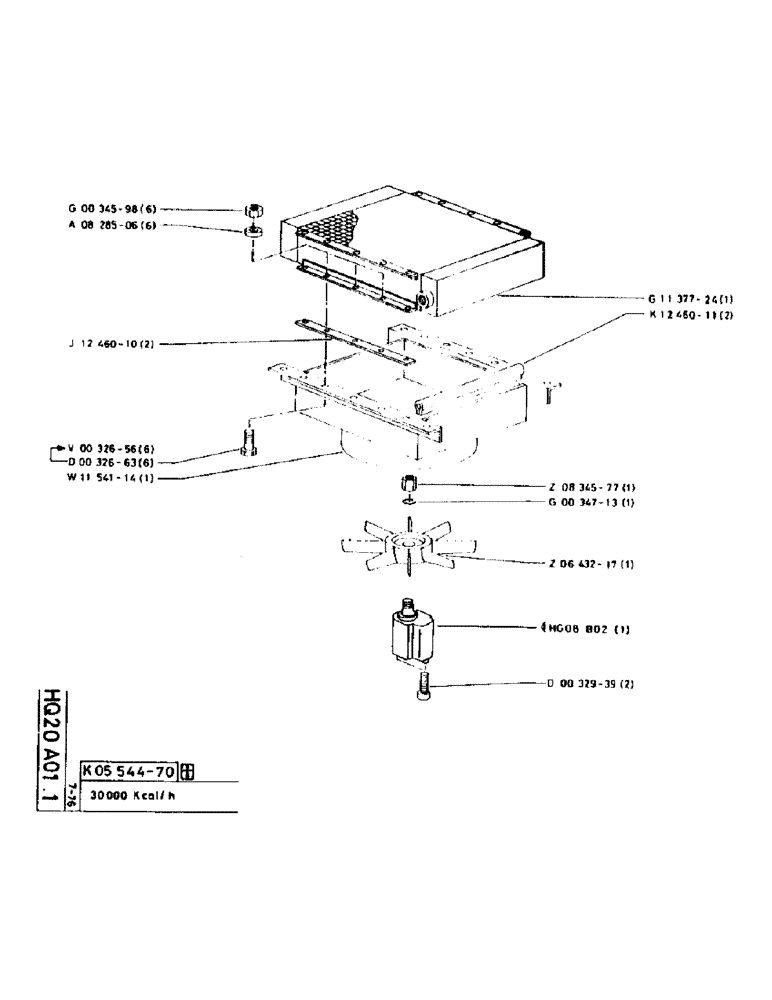 Схема запчастей Case 90CL - (122) - No Description Provided (07) - HYDRAULIC SYSTEM