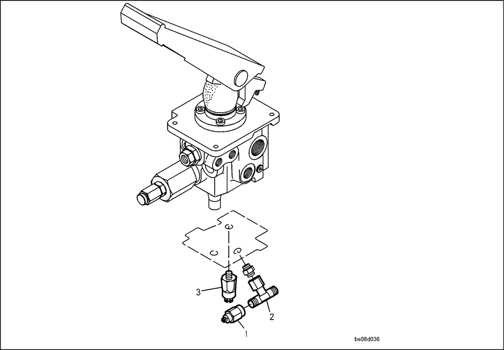 Схема запчастей Case 221E - (20.542[2988115001]) - HYDRAULIC SYSTEM BRAKE FAST GEAR (35) - HYDRAULIC SYSTEMS