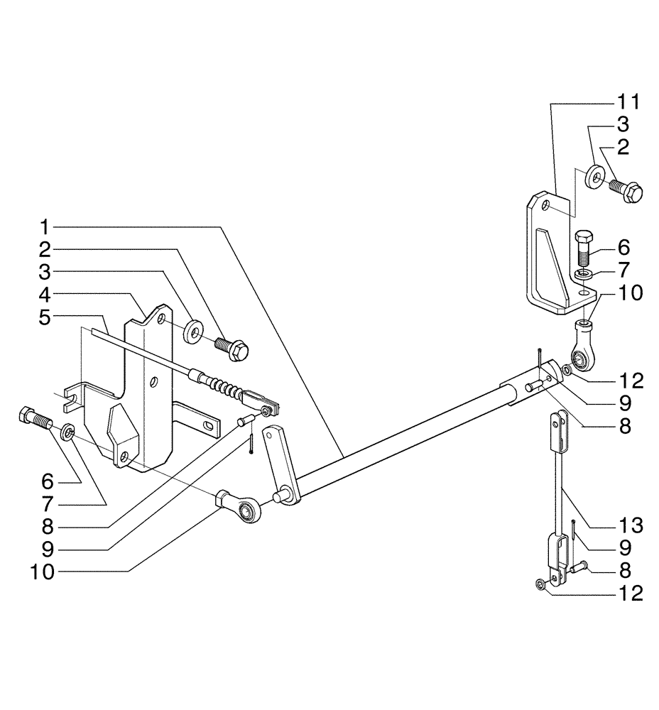 Схема запчастей Case 865B - (07-05[02]) - PARKING BRAKE - (DIRECT DRIVE) (07) - BRAKES