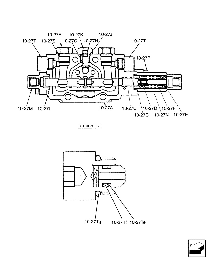 Схема запчастей Case CX31B - (01-028[11]) - VALVE INSTAL (35) - HYDRAULIC SYSTEMS