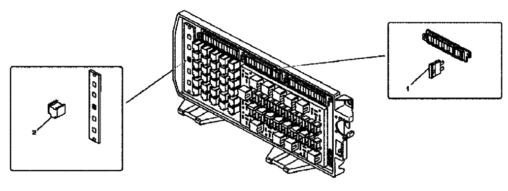 Схема запчастей Case 335B - (67A00002138[001]) - ELECTRICAL COMPONENTS - OPTIONAL (P.I.N. HHD0335BN8PG58147 AND AFTER) (84243005) (13) - Electrical System / Decals