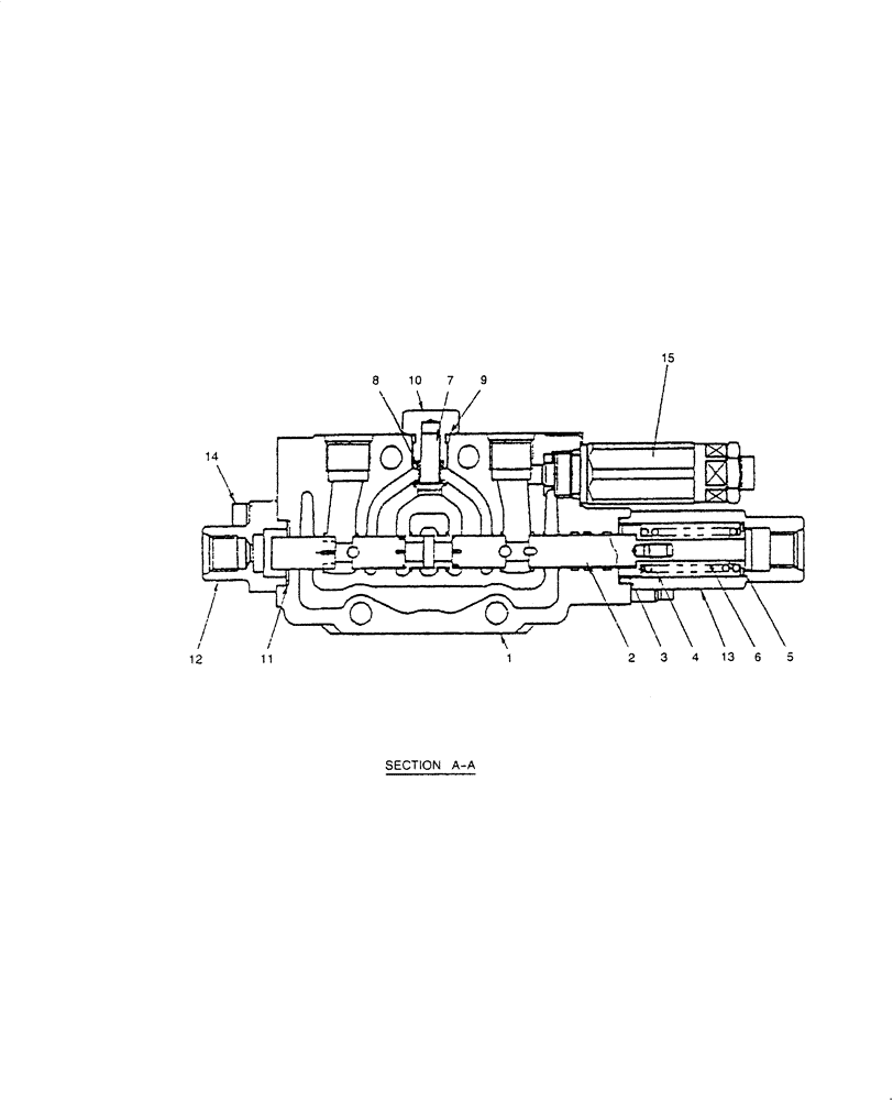 Схема запчастей Case CX31B - (HC002-01[1]) - HYDRAULIC CONTROL VALVE - COMPONENTS (35) - HYDRAULIC SYSTEMS