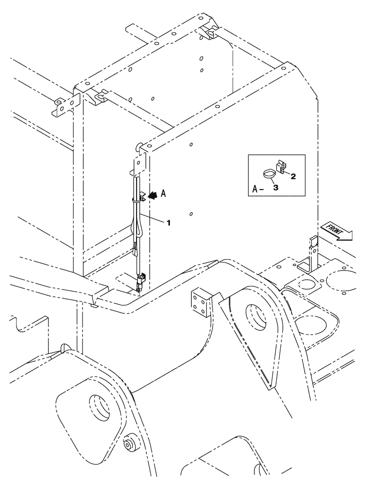 Схема запчастей Case CX145C SR - (55.100.03) - ELECTRICAL CIRCUIT, BEACON (55) - ELECTRICAL SYSTEMS